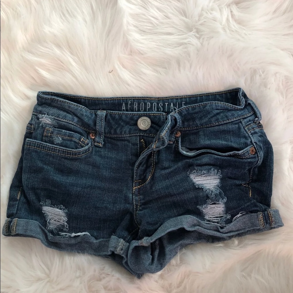 aeropostale jean shorts